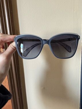 Police matte  blue  sunglasses